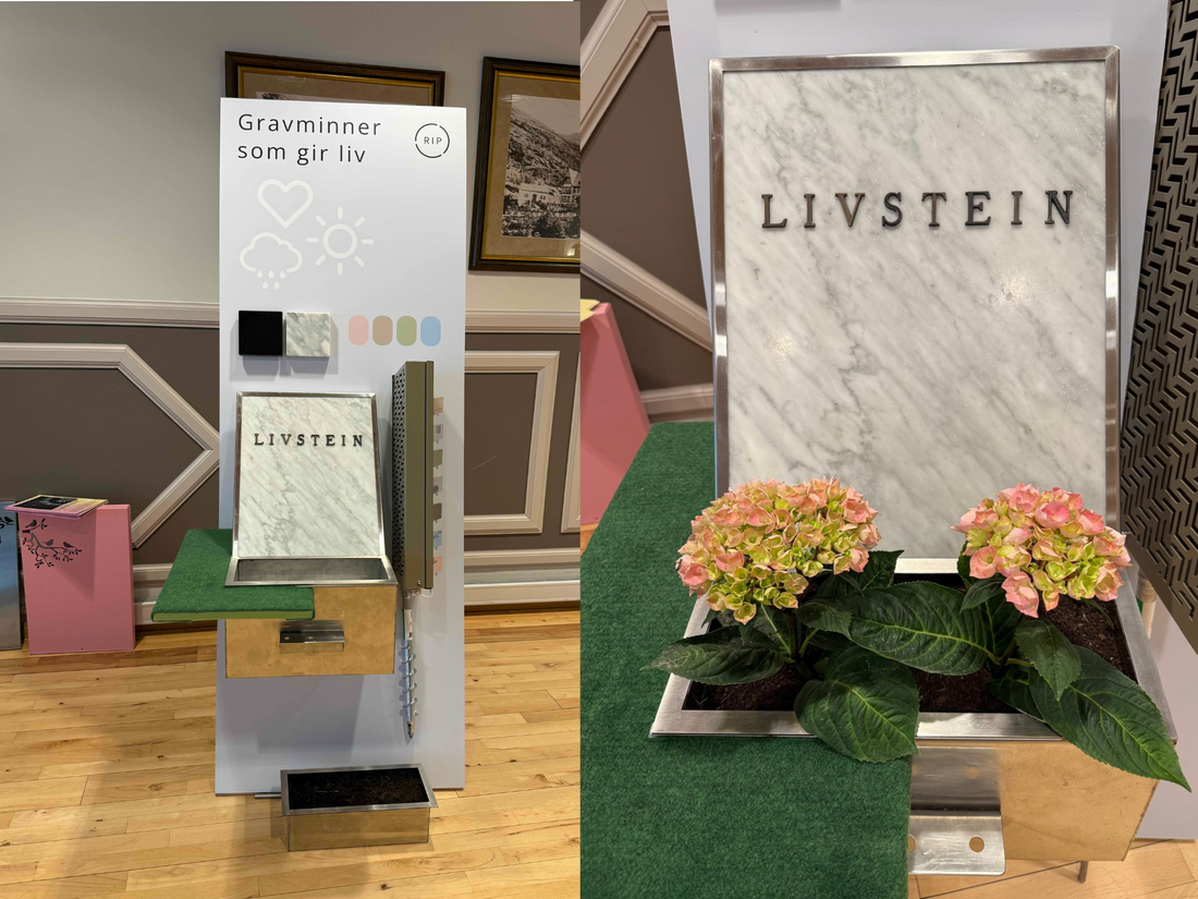 Varm mottakelse av Livstein på Virke Gravferds årsmøte i Geiranger